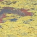 Algenbloei in water boven Weyburn-olieveld
